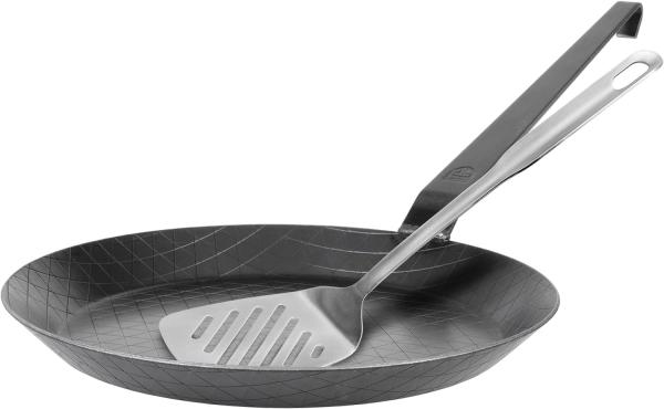 GRÄWE PROFI schmiedeeiserne Bratpfanne schwer Ø 32 cm - MADE IN GERMANY