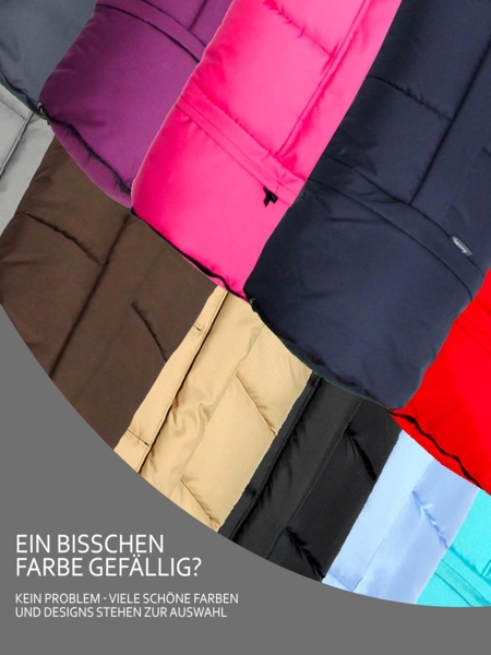 BambiniWelt by Rafael K. Fußsack Winterfußsack Fußsack für Kinderwagen Buggy mumienform Wolle UNI Bild 7