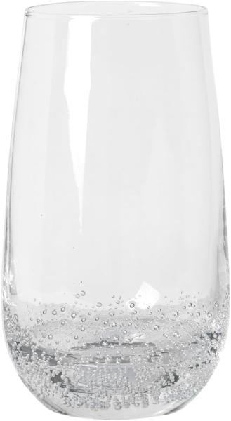 Broste Copenhagen Bubble Glas clear 14,9cm