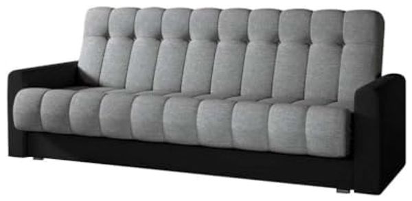 Luxusbetten24 Schlafsofa Designer Sofa Vido, mit Schlaf- und Klappfunktion