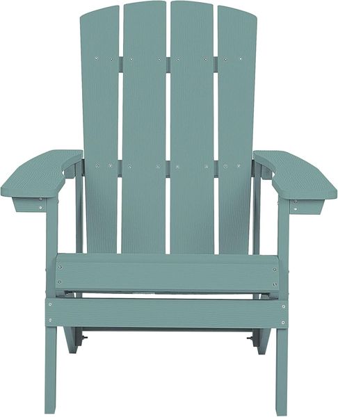 Gartenstuhl ADIRONDACK mit Fußstütze Türkis Bild 5
