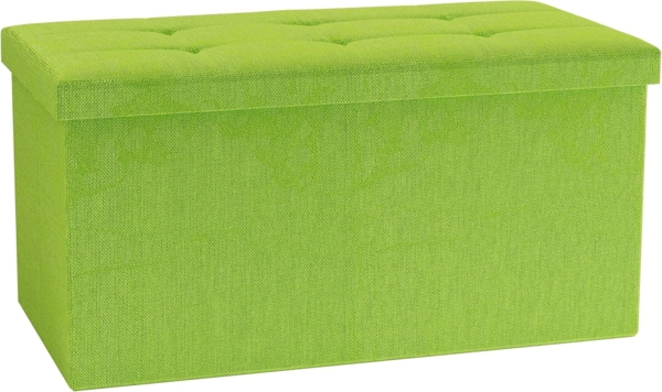 VCM Sitzbank Boxas 921046 Grün H. 38 x B. 76 x T. 38 cm