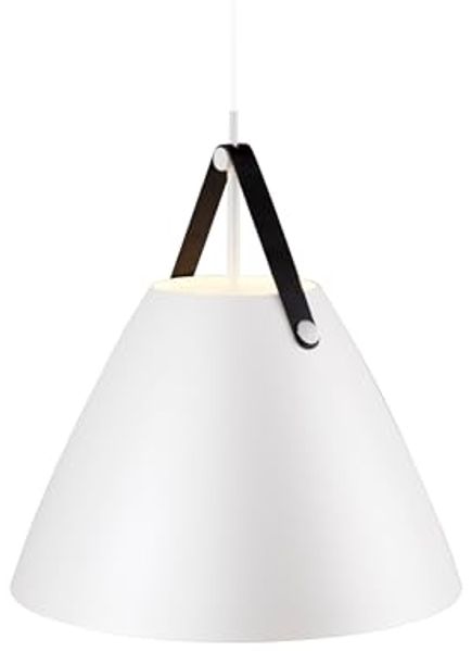 dftp Strap 48 Pendelleuchte 48cm E27, weiß