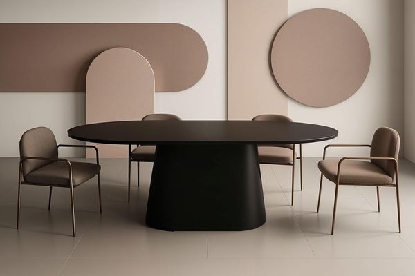 designimpex Esstisch Design Esstisch Tisch Cremona ausziehbar 160 bis 206 cm Esszimmer