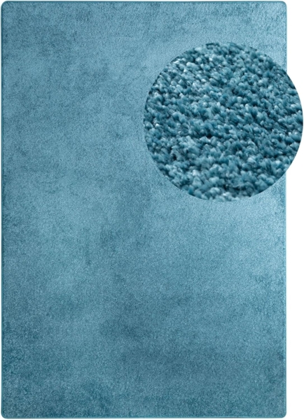 Designerteppich Cambridge, Farbe: türkis, Größe: 200x200 cm Bild 2