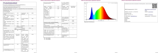 EMOS LED Lampe Edison Typ ED90, 36W Ersatz für 327W Glühbirne, Industrieleuchte, E40 Sockel, extra hell 6000 Lumen, Neutralweiß 4000 K, 25000 h Lebensdauer, CRI min. 80, 330° Abstrahlwinkel Bild 10