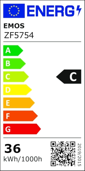 EMOS LED Lampe Edison Typ ED90, 36W Ersatz für 327W Glühbirne, Industrieleuchte, E40 Sockel, extra hell 6000 Lumen, Neutralweiß 4000 K, 25000 h Lebensdauer, CRI min. 80, 330° Abstrahlwinkel Bild 11