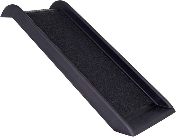 lionto Hunderampe Hunderampe aus Kunststoff, extra leicht, belastbar bis 90 kg, 100 cm x 38 cm