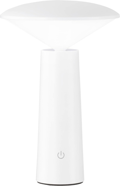 FHL easy No. 850147 LED Outdoor Tischleuchte Pinto weiß dimmbar CCT IP44