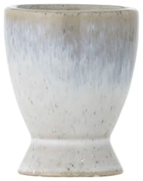 Paula Eierbecher Blau Steingut
