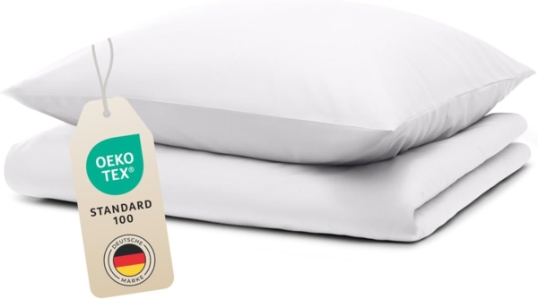 Blumtal Bettwäsche Oeko-TEX zertifizierte Mikrofaser Bettwäsche pflegeleicht & faltenfrei, Mikrofaser, Bettbezüge aus Atmungsaktivem Mikrofaser