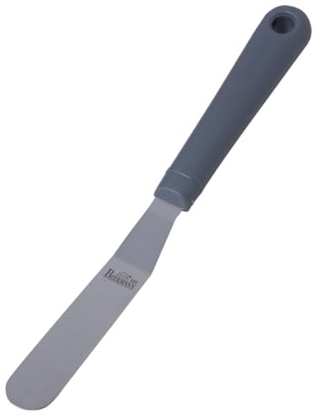 Birkmann Easy Baking Mini-Winkelpalette, Winkel Palette, Streichpalette, Backzubehör, Edelstahl, 20 cm, 430891