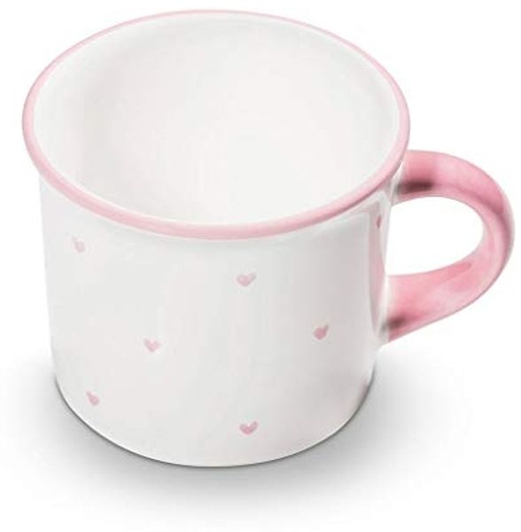 Gmundner Keramik Herzerl Rosa, Kaffeehäferl 0,24L