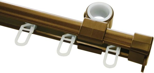 U-Laufschiene - 190 cm (Bronze)