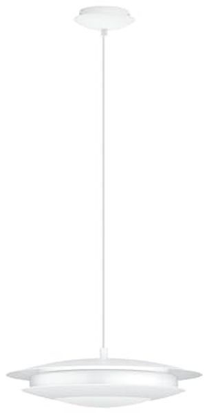 Eglo 98041 LED Pendelleuchte MONEVA-C weiß Ø40,5cm H:150cm dimmbar mit Connect Funktion