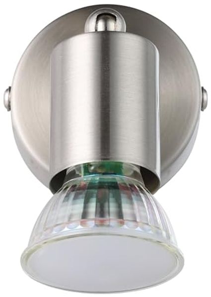 Eglo 92595 Spot BUZZ-LED Stahl nickel-matt GU10 max. 1X2,8W Ø6cm 3000K schwenkbar Bild 2