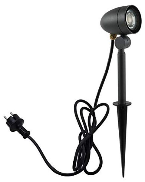 Heitronic Nr. 35833-HE Erdspießstrahler Malea anthrazit GU10 IP54 43cm