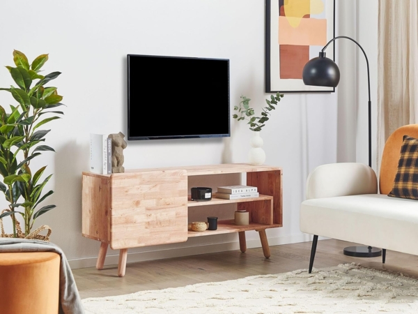 TV-Möbel heller Holzfarbton WESTFIELD Bild 2