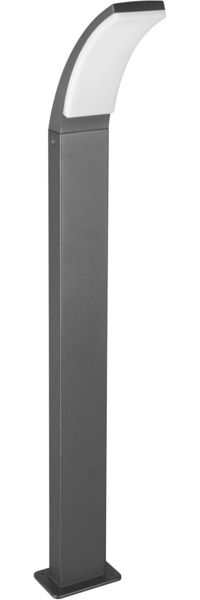 Moderne LED Wegeleuchte BEJA aus Aluminium in Anthrazit, Höhe 100cm