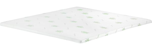 miasuite i sogni italiani Topper aus Memory Foam 90x200 - Höhe 3 cm, Abziehba, Aloe Vera, Medizinprodukt Bild 3