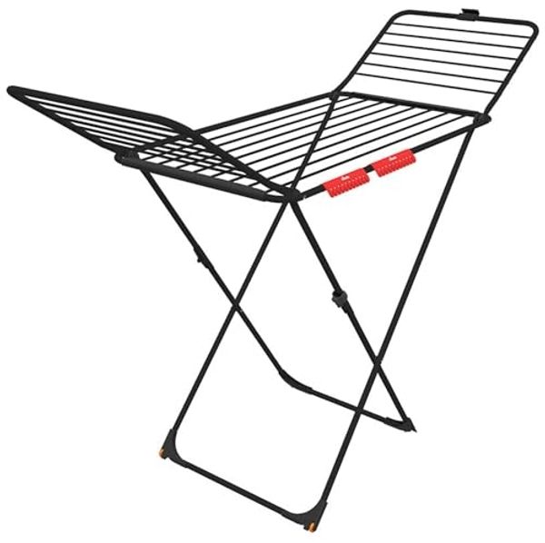 Vileda Wäscheständer Faltbarer Wäscheständer Vileda Extra Black 174090 174 x 56 x 116 cm