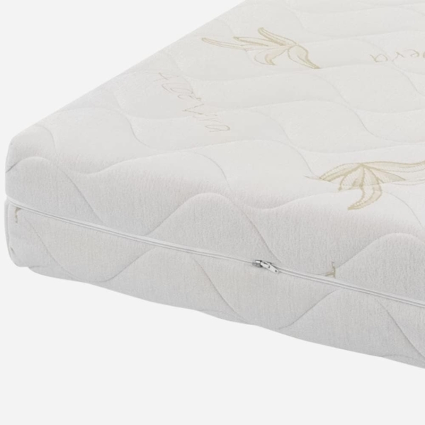 Matratze Abziehbar Memory Foam 85x200 Höhe 25 cm - Bezug Aloe Vera | Premium Bild 4