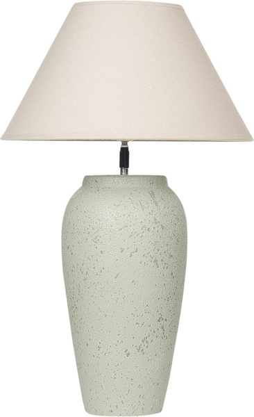 Tischleuchte AMBLO Keramik Cremeweiß