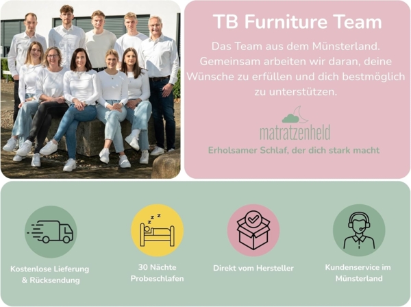 Matratzenheld Wellness Matratze | Made in Germany | Orthopädische 7-Zonen Kaltschaummatratze | produziert in Deutschland | Härtegrad 2 (H2) 0-80 kg | Öko-Tex Zertifiziert | Höhe 18cm | 180x200 cm Bild 6