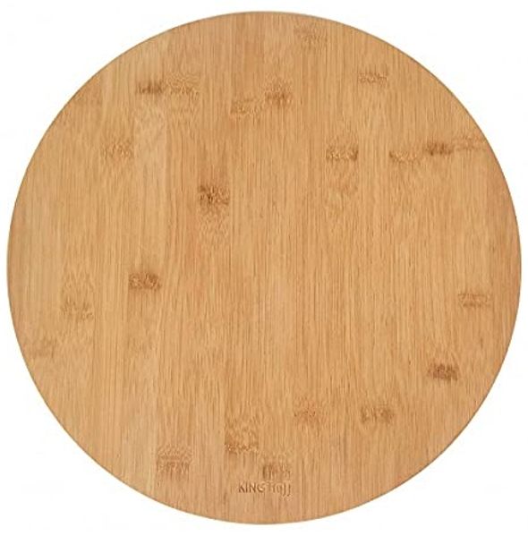 Kinghoff Kinghoff Bambus-Pizzabrett-Tablett 35 cm drehbar KH1566