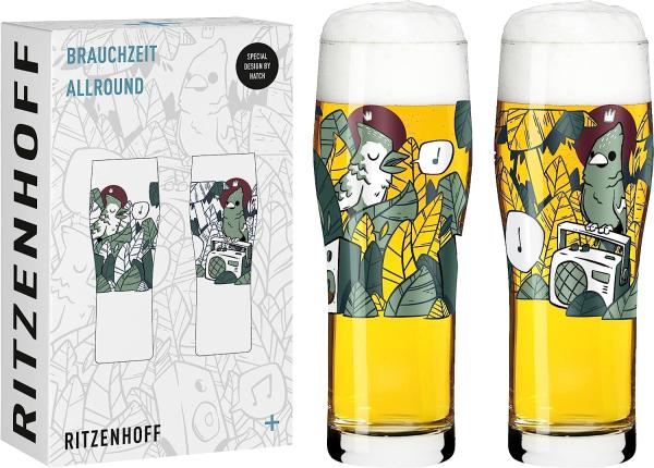 Ritzenhoff 3781003 Allround Glas-Set #3 BRAUCHZEIT Hatch 2022