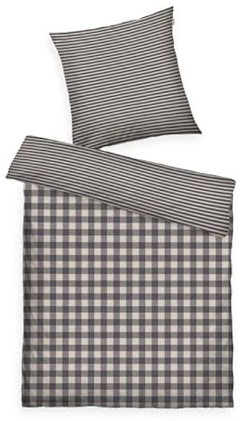 TOM TAILOR HOME Bettwäsche CLASSIC CHECK in Gr. 135x200cm oder 155x220cm, Flanell, 2 teilig, new bedroom, gewebtes Label
