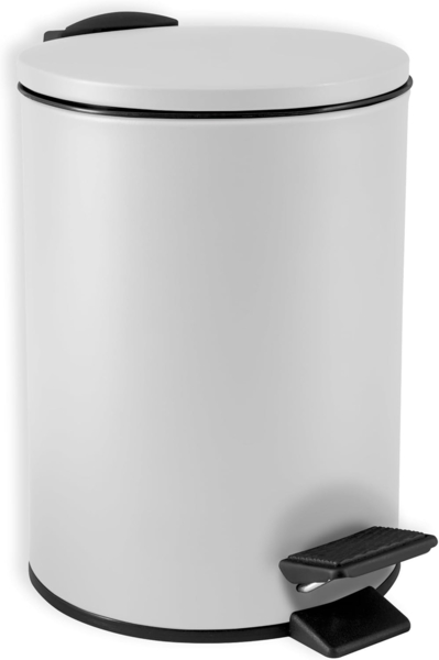 Treteimer Adelar - Weiß matt 3 Liter