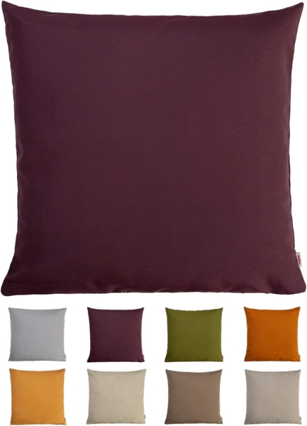 Kissenhülle ca. 60x60 cm sukkulenten-violet beties "Wunschton" Bild 2