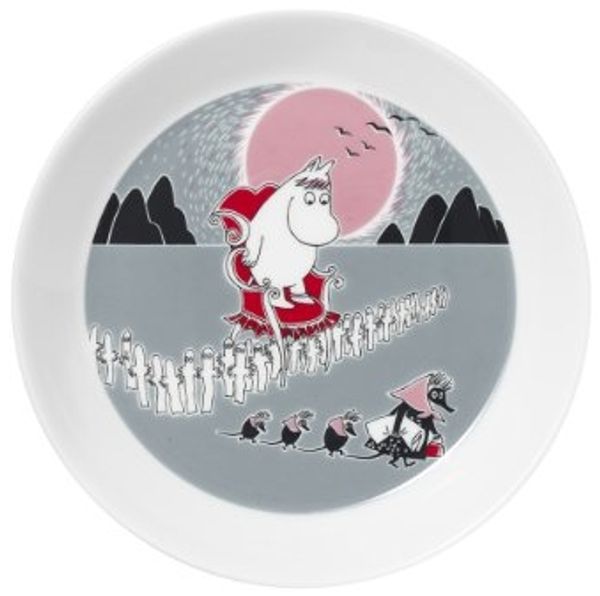 Arabia Moomin Teller 19 cm Adventure move