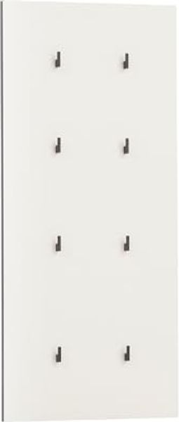 Lomadox Garderobenpaneel ALTAMURA-80, erweiterbare Kleiderhaken Garderobe modern in beige