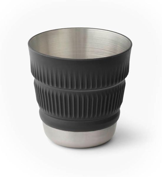 Sea to Summit Detour Stainless Steel Collapsible Mug black - Größe 475 ml