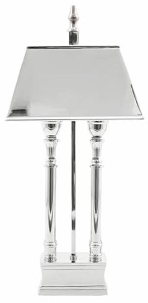 Mirabeau Tischleuchte Tischlampe Pantin silber