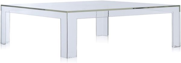 Kartell Invisible Table, Glasklar, H. 31.5 cm