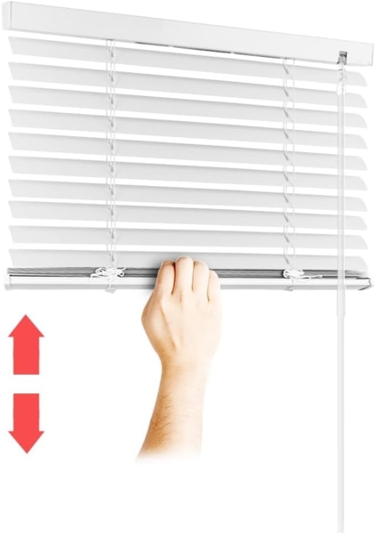 euroharry Jalousie Alu minium 25mm mit Bohren Fenster Rollo Montage Venetian Blind Bild 3