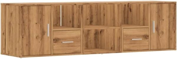 Eckregal Artisan-Eichen-Optik 160x40x45 cm Holzwerkstoff 3307827