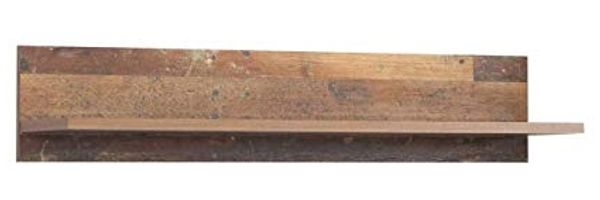 Forte Möbel 'Clif' Wandregal, Hängeboard, old wood vintage, ca. 120 cm breit