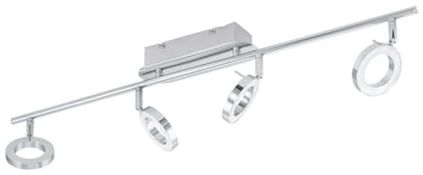 Eglo 31362 LED-Leuchtschiene 4-flammig CHROM/SAT. NAUDELLA