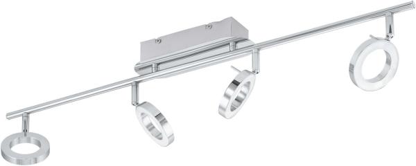 Eglo 31362 LED-Leuchtschiene 4-flammig CHROM/SAT. NAUDELLA