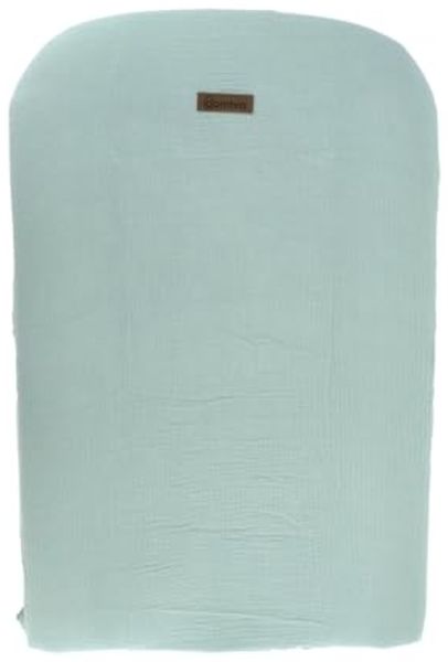 DOMIVA - Wickelauflage, 50x75 cm, Celadon aus Baumwoll-Gaze