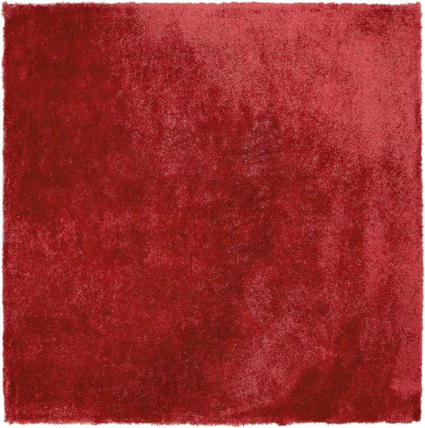 Teppich rot 200x200 cm Shaggy EVREN