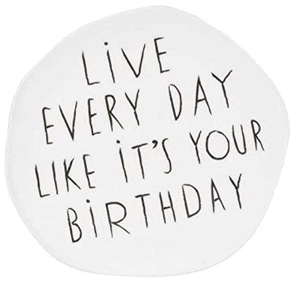Mix & Match. Teller klein "Live every day"