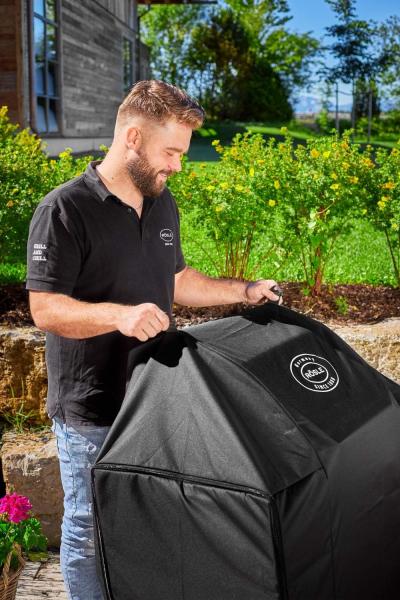 Abdeckhaube für VIDERO G3/G3-S / ALLFLAME 3 schwarz Bild 5