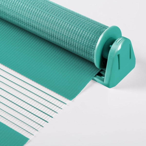 Doppelrollo Klemmfix ohne Bohren 60x100 cm Türkis Duo Rollo Klemmrollo Sonnenschutzrollo Fensterrollo für Fenster & Türen Zebrarollo Seitenzugrollo Bild 4