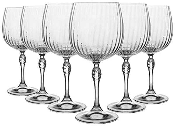 Gin Tonic-Gläsersatz America'20s 6 Stück Glas (745 ml)