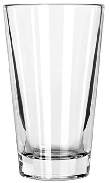 Libbey Pint Glass with DuraTuff Rim (1639HT), 16oz - Set of 4 by Libbey